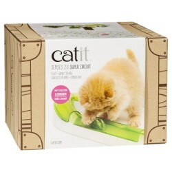 Catit 43156 Senses 2.0 Super Circuit Tünel İnteraktive Kedi Oyuncağı - 1