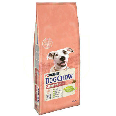 Dog Chow Somonlu Hassas Yetişkin Köpek Maması 14 Kg - 1