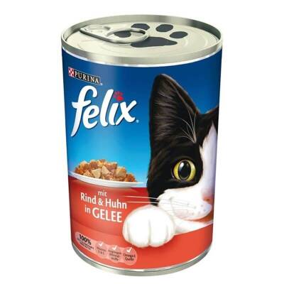 Felix Sığır Etli Kedi Konservesi 400 Gr - 1