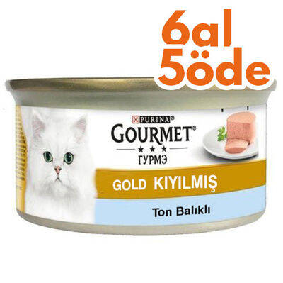 Gourmet Gold Kıyılmış Ton Balıklı Kedi Konservesi 85 Gr - 6 Al 5 Öde - 1