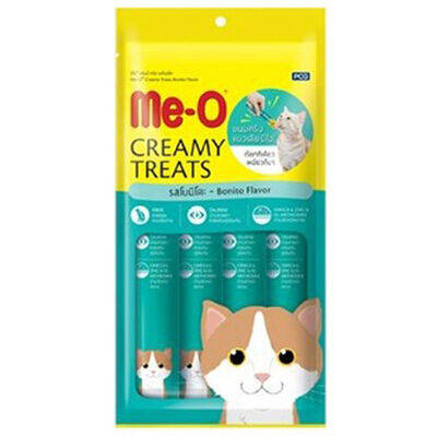 Me-O Creamy Treats Kurutulmuş Ton Balığı Ek Besin ve Kedi Ödülü 60 Gr ( 4 x 15 Gr ) - 1