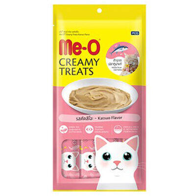 Me-O Creamy Treats Orkinos Balığı Tuna Ek Besin ve Kedi Ödülü 60 Gr ( 4 x 15 Gr ) - 1