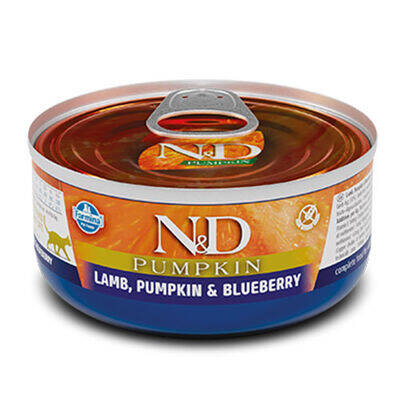 ND 2109 Pumpkin Balkabak ve Kuzu Etli Kedi Konservesi 70 Gr - 1