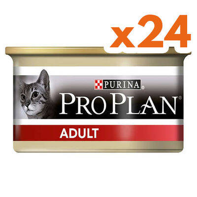 Pro Plan Adult Tavuk Etli Kedi Konservesi 85 Gr ( 24 Adet x 85 Gr ) - 1