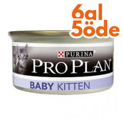 Pro Plan Baby Kitten Tavuk Etli Yavru Kedi Konservesi 85 Gr - 6 Al 5 Öde - 1