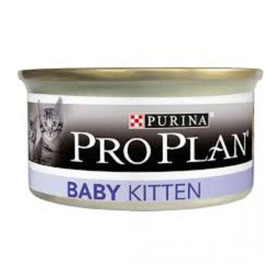 Pro Plan Baby Kitten Tavuk Etli Yavru Kedi Konservesi 85 Gr - 1