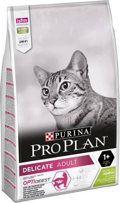 Pro Plan Delicate Kuzu Etli Hassas Sindirim Kedi Maması 10 Kg - 1