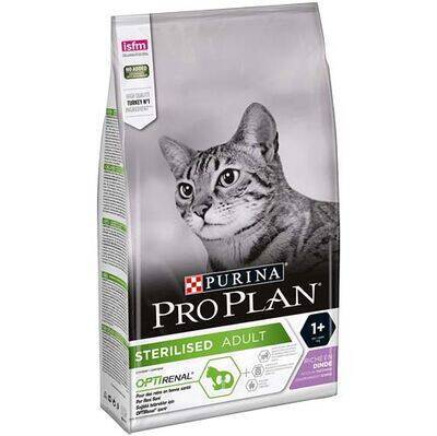 Pro Plan Kısırlaştırılmış Hindi ve Tavuk Kedi Maması 3 Kg - 1