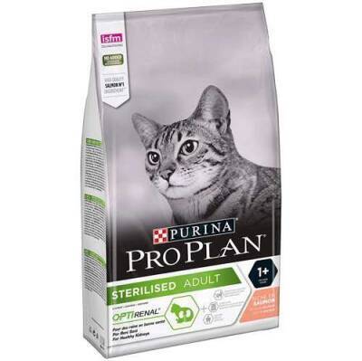 Pro Plan Kısırlaştırılmış Somon Balıklı Kedi Maması 10 Kg - 1