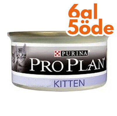 Pro Plan Kitten Tavuk Etli Yavru Kedi Konservesi 85 Gr - 6 Al 5 Öde - 1