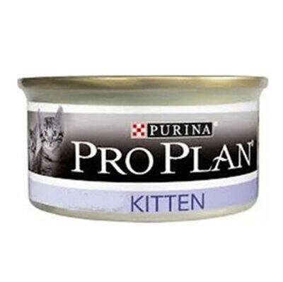 Pro Plan Kitten Tavuk Etli Yavru Kedi Konservesi 85 Gr - 1