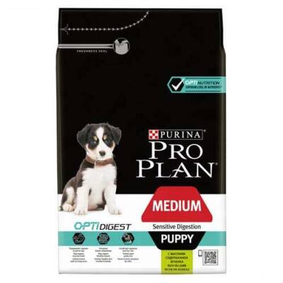 Pro Plan Medium Puppy Kuzu Yavru Köpek Maması 3 Kg - 1