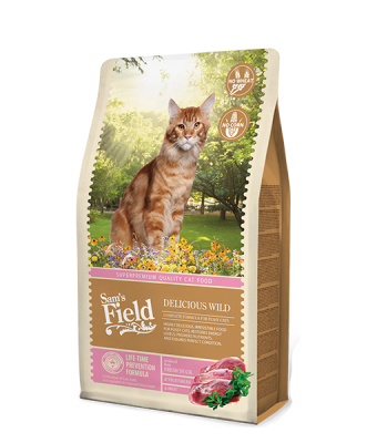 Sam´s Field Cat Delicious Wild 2,5 kg - 1