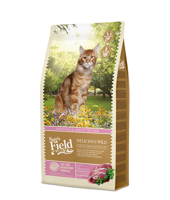 Sam´s Field Cat Delicious Wild 7,5 kg - 1