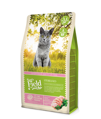 Sam´s Field Cat Sterilized 2,5 kg - 1