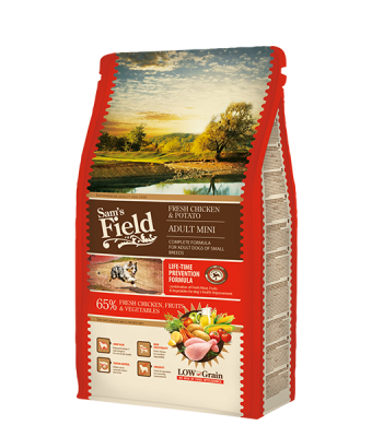 Sam´s Field Fresh Chicken&Potato Adult Mini 2,5 kg - 1