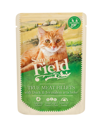 SF cat pouch Duck Filets/jerusalem artichoke 85 g - 1