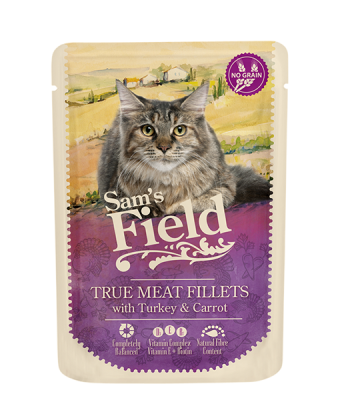 SF cat pouch with Turkey filets / carrot 85 g - 1