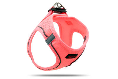 Tailpetz Air-Mesh Küçük Irk Köpek Göğüs Tasması 28-32cm (Neon Pembe) [2XS] - 1