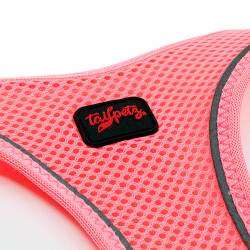 Tailpetz Air-Mesh Ortak Irk Köpek Göğüs Tasması 54-60cm (Neon Pembe) [XL] - 4